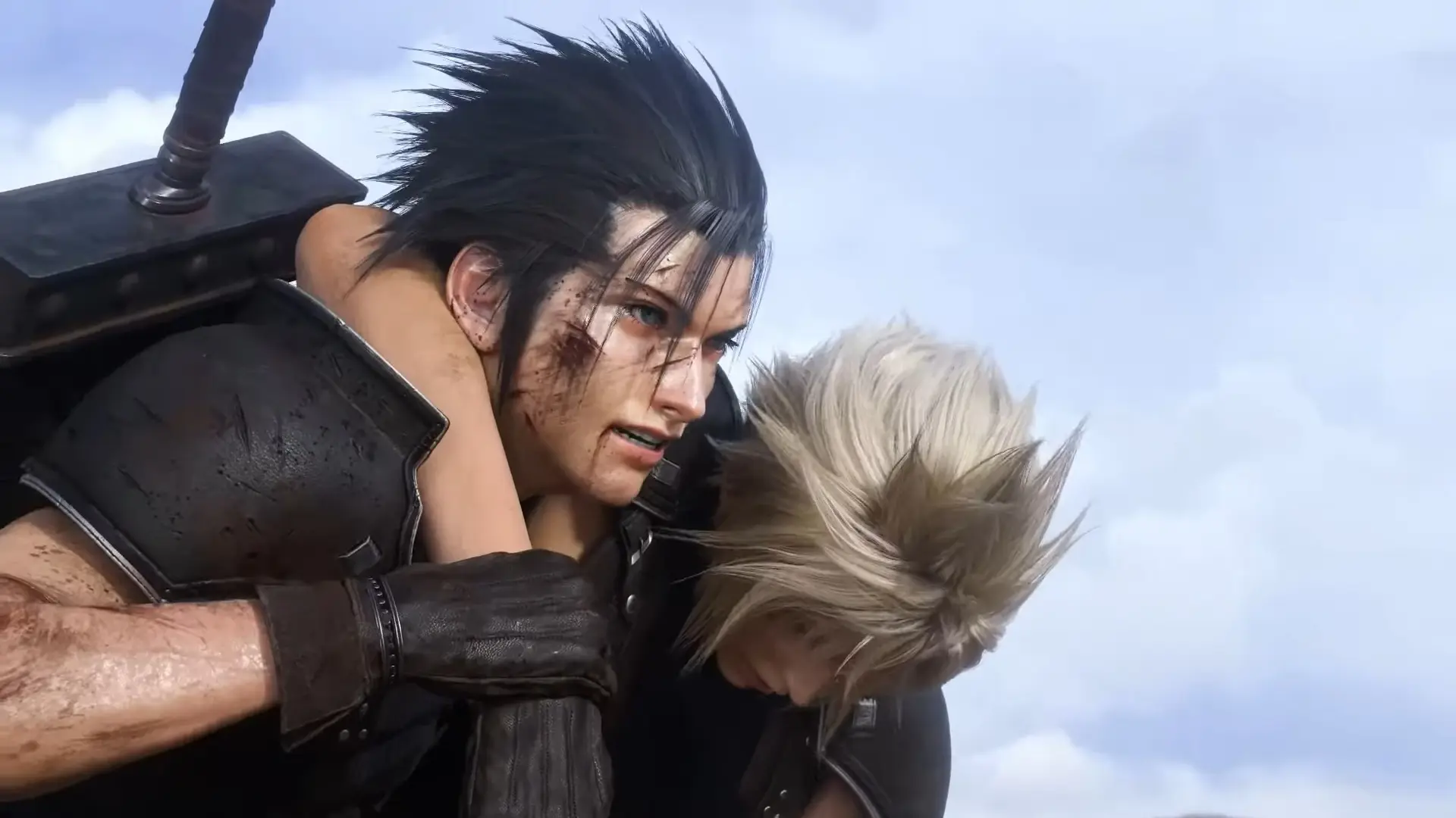 Zack and Cloud in Final Fantasy 7 Rebirth