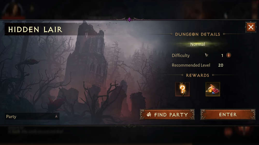 How to find all the Hidden Lairs in Diablo Immortal