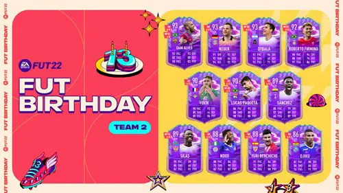 FIFA 22 FUT Birthday Team 2