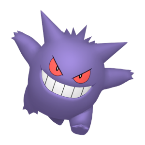 Gengar from Pokemon