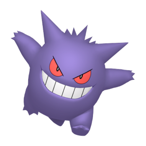 Gengar from Pokemon