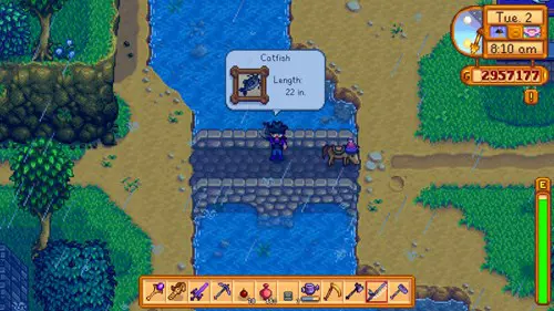 Stardew Valley Catfish tips