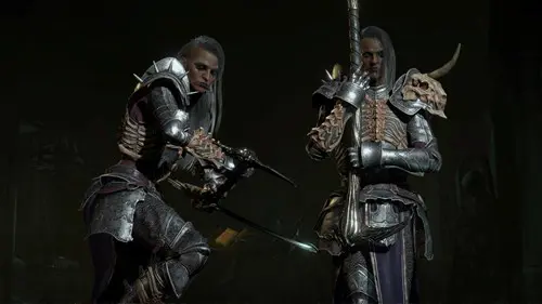 Image of two Necromancers in Diablo 4