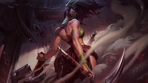 Akali from LoL.