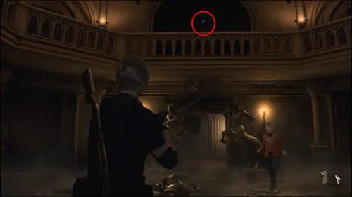 Resident Evil 4 Remake, Grand Hall Blue Medallion