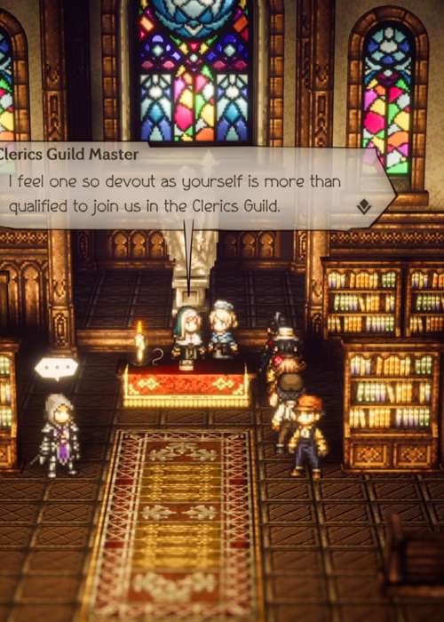 Where To Find The Cleric Job In Octopath Traveler 2