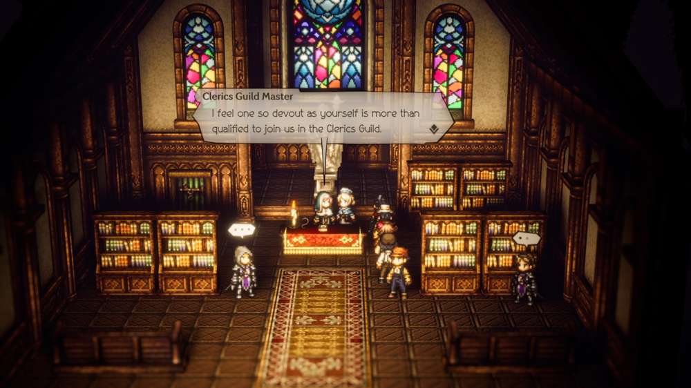 Where To Find The Cleric Job In Octopath Traveler 2