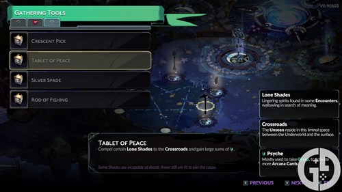 Image of the Tablet of Peace in Hades 2