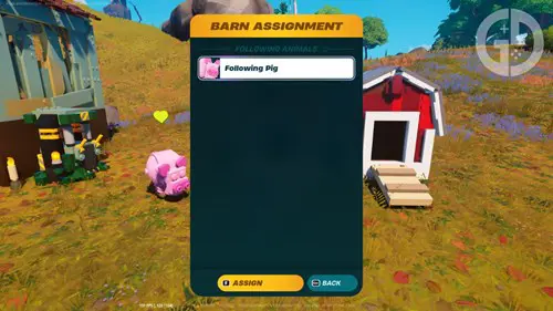 LEGO Fortnite Assign animal