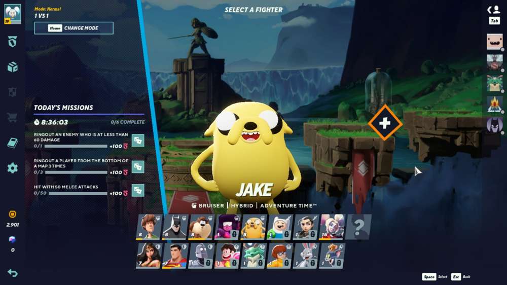 MultiVersus Jake combos, perks & specials