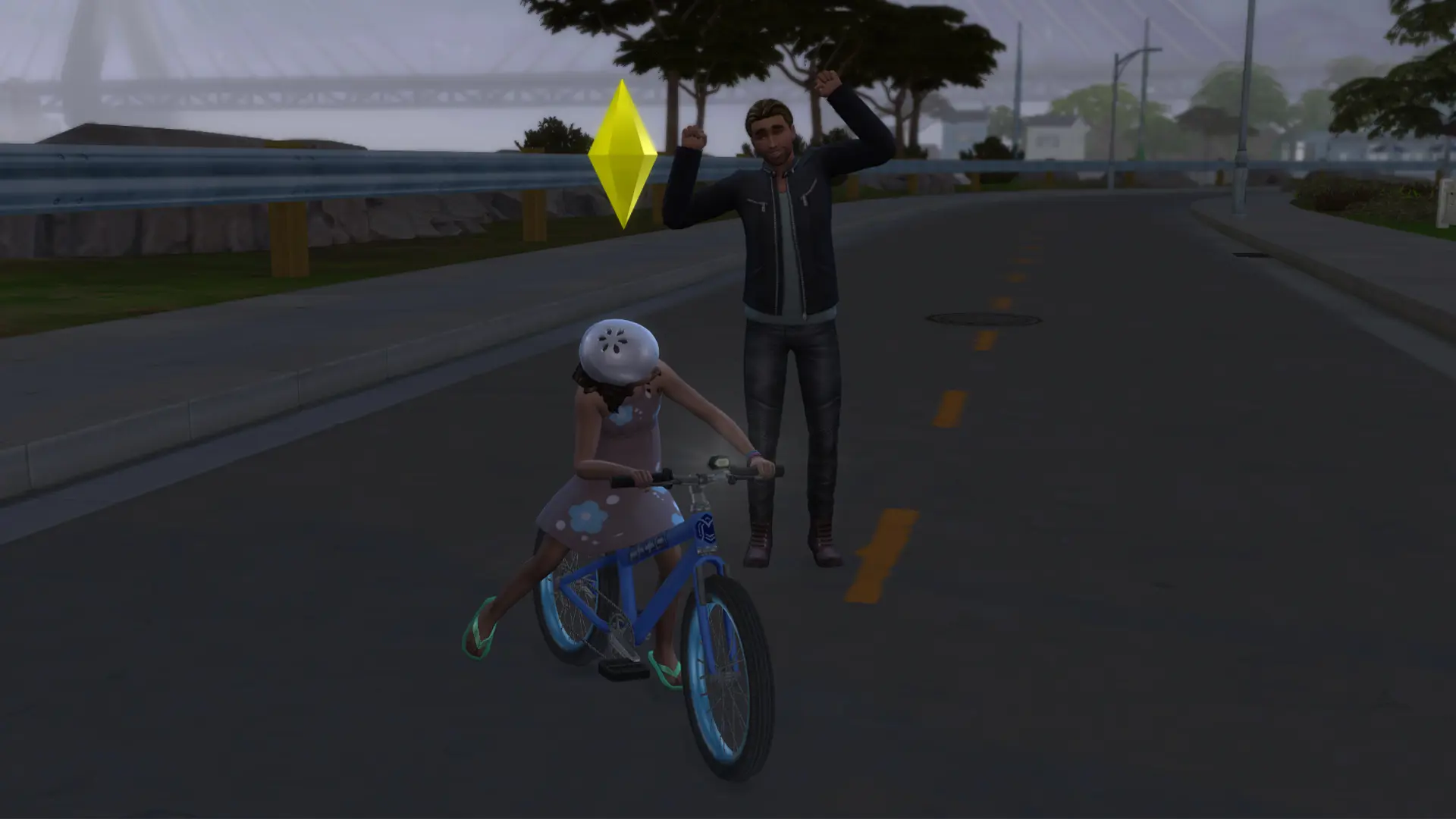 The Sims 4 Growing Together review learn how to ride a bike