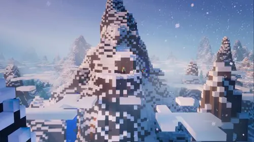 The Minecraft 1.18 Optifine mod can make the new mountains looks even better.