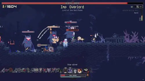 Imp Overlord bosses in Risk of Rain Returns