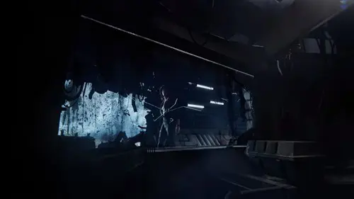 Ellen Ripley explores the wreck of the Nostromo in Dead by Daylight