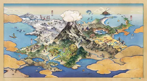 Pokemon Legends Arceus Map Hisui Map Ggrecon