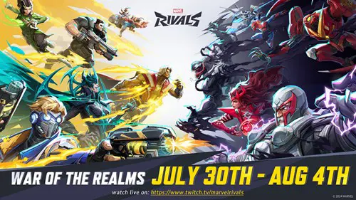 Marvel Rivals War of the Realms tournament key art