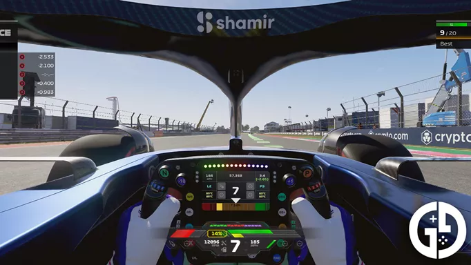 Driving POV in F1 24