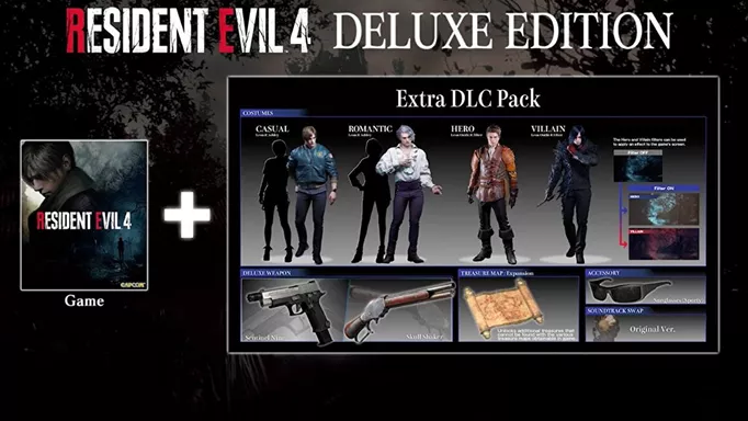 Resident Evil 4 Remake locks bonus treasures behind Deluxe Edition DLC