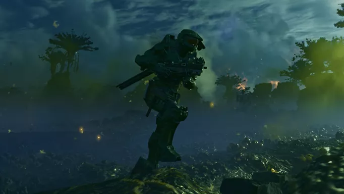 the Master Chief mod for Helldivers 2