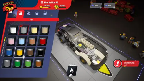 LEGO 2K Drive car creator