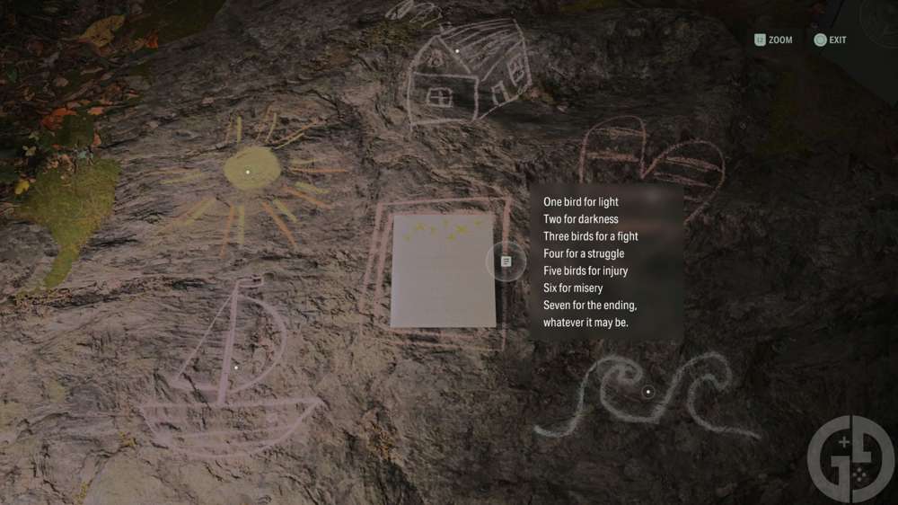 How to find all the Nursery Rhyme puzzles in Alan Wake 2