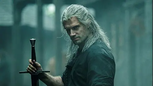 Henry Cavill as Geralt on The Witcher