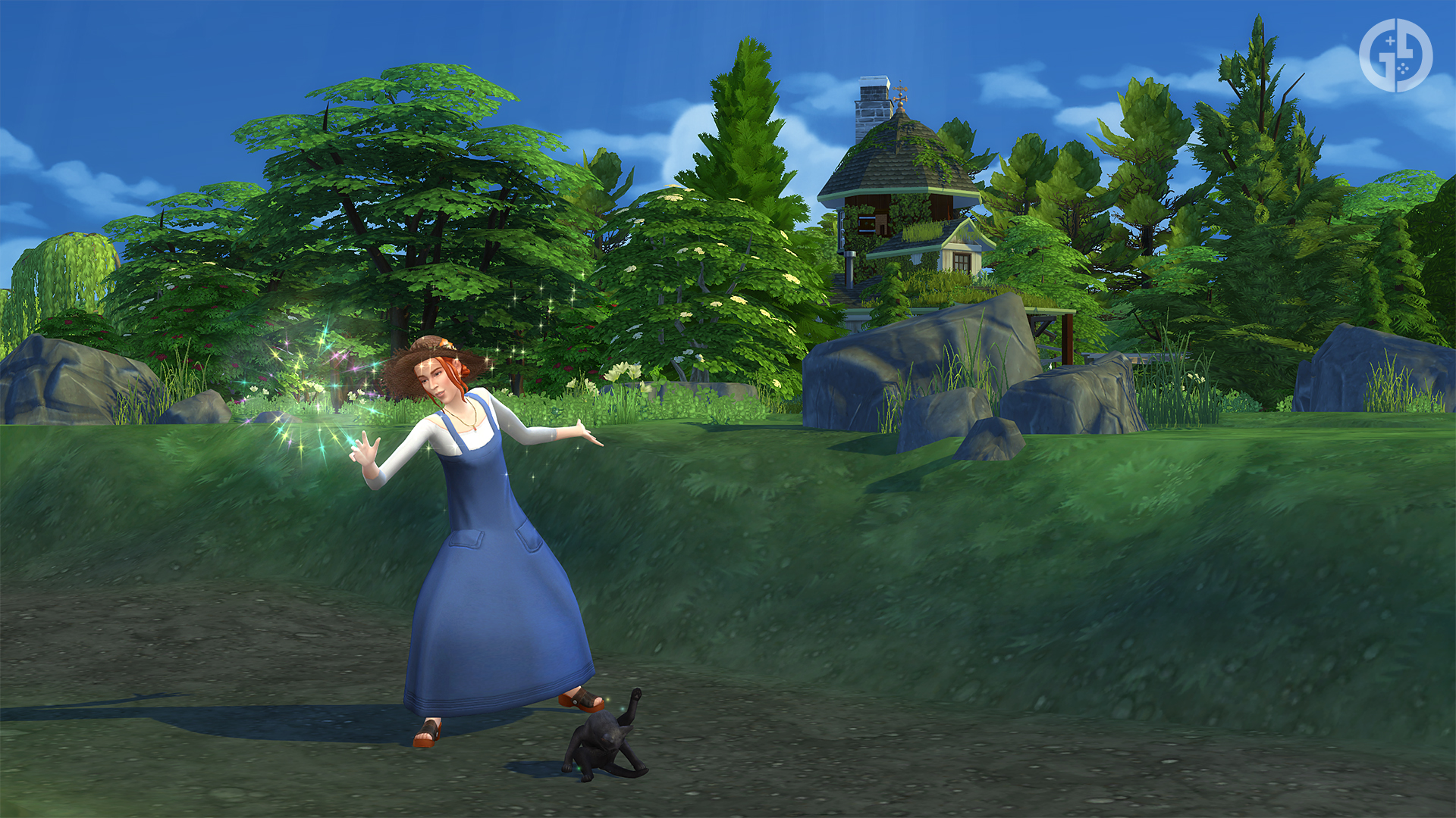 Читы The Sims 4 Spellcaster для Realm of Magic, включая очки талантов