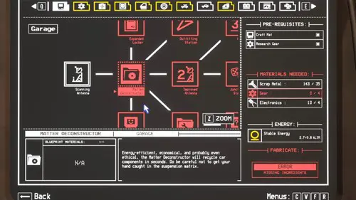 Constructing the Matter Deconstructor in Pacific Drive