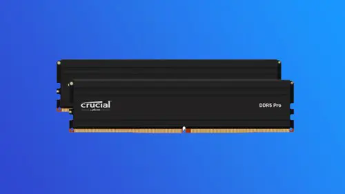 Image of the Crucial Pro 32GB DDR5 kit