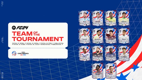 EA FC 24 Team of the Tournament Copa America