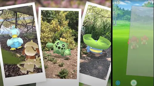 Examples of Snapshots in Pokemon GO