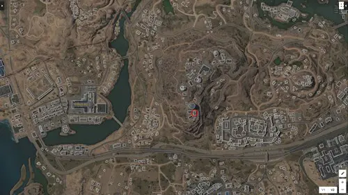 MW2 DMZ Scientist Apartment Key Location map