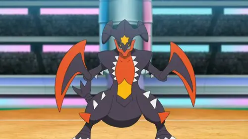 Mega Garchomp in Pokemon Journeys: The Series