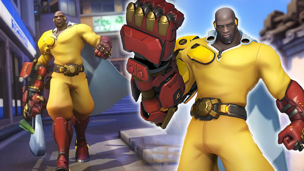 Here's how you get the Overwatch 2 'One Punch Man' skins for Doomfist & Kiriko