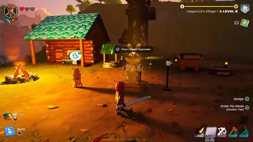 Village Square in LEGO Fortnite