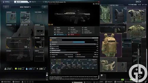 Image of the M4A1 needed for Gunsmith Special Order in Escape from Tarkov