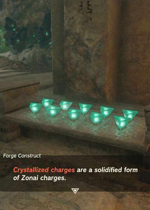 Zelda: Tears of the Kingdom Crystallized Charges - Where to find & how to use