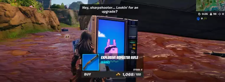 Where to find Weapon-O-Matic Vending Machines in Fortnite Chapter 4 Season 3