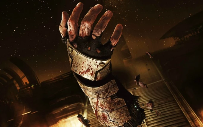 The key art for the original Dead Space