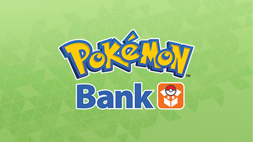 The logo for Pokemon Bank.