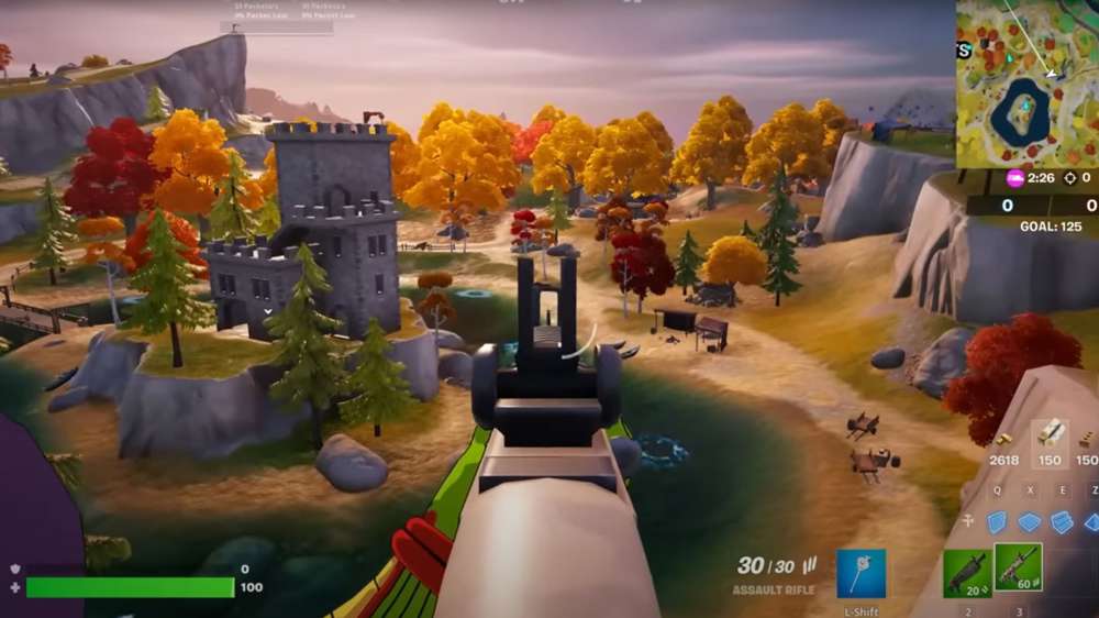 How to use the first-person mode glitch in Fortnite