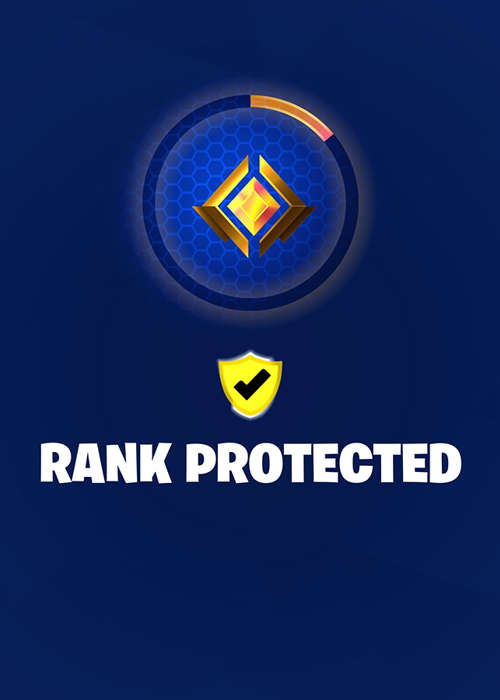 What does 'rank protected' mean in Fortnite?