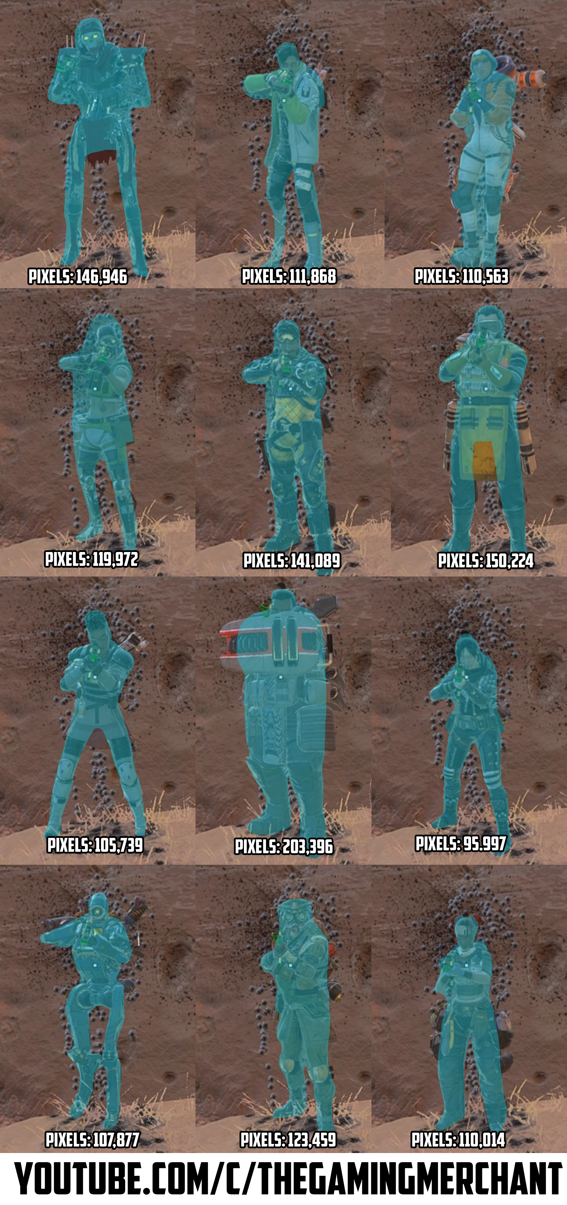 Apex Legends Hitboxes