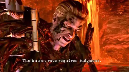 Albert Wesker Resident Evl 5 volcano