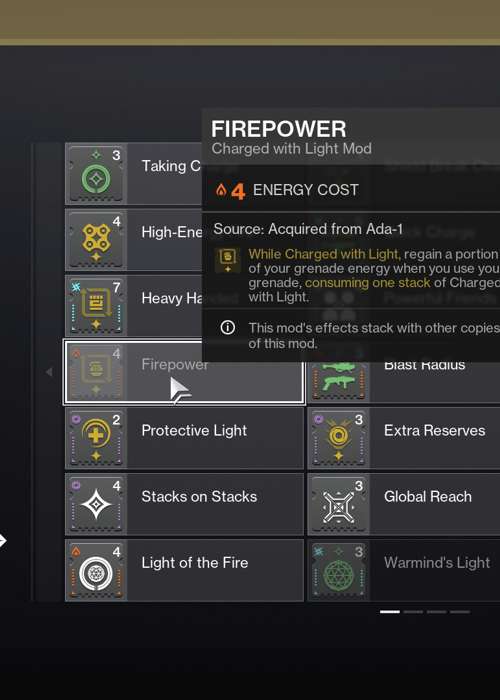 Destiny 2 Firepower Mod: What Does It Do?