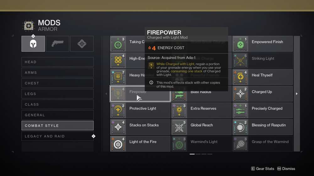 Destiny 2 Firepower Mod: What Does It Do?