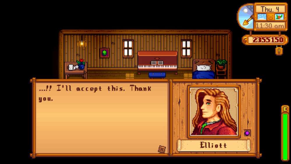 Stardew Valley Elliott: Gifts, Schedule, And Heart Events