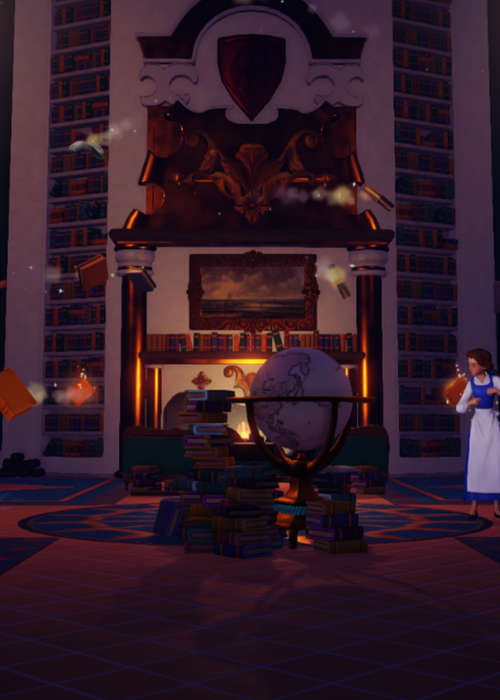 Where is the Dreamlight Library in Disney Dreamlight Valley?