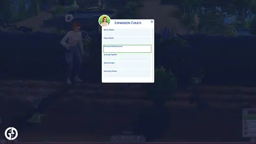 Image of the MC Command Center UI in The Sims 4