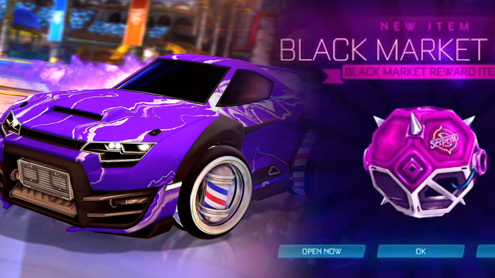 Here's how you can get Black Market Drops in Rocket League